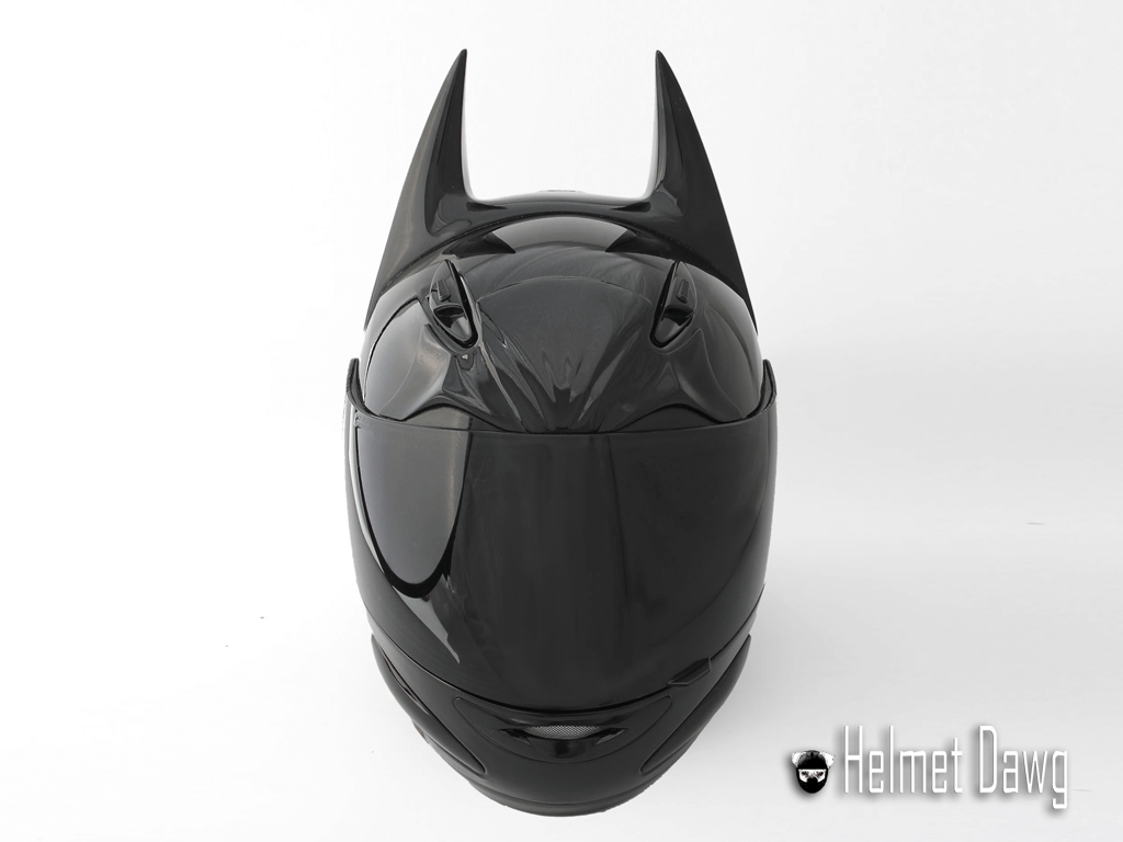 Batman Motorcycle Helmet - front look