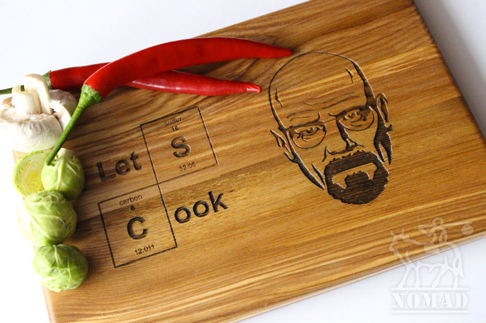 Heisenberg cutting board